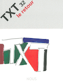 Revue TXT, no 32